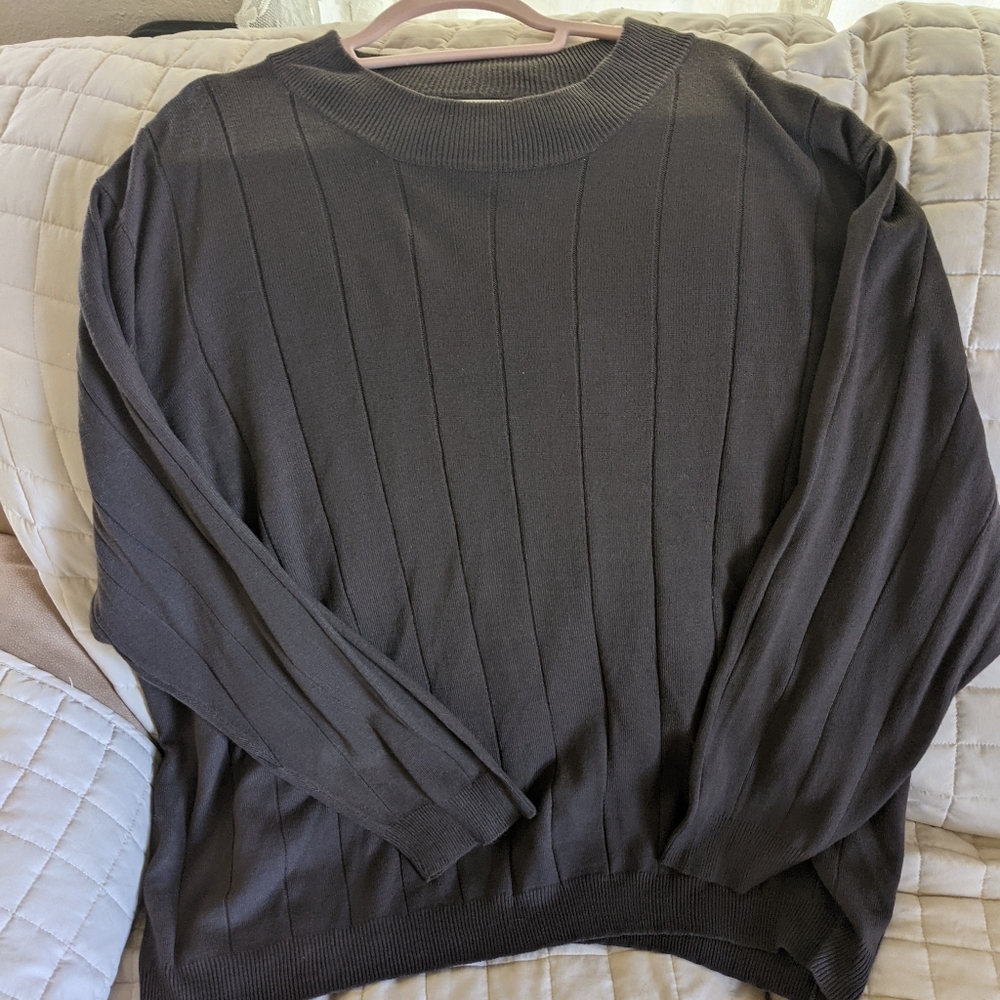 Woman's Roamans Brown Sweater 4x